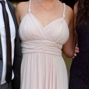 Blush Maxi - Bridesmaid Dress
